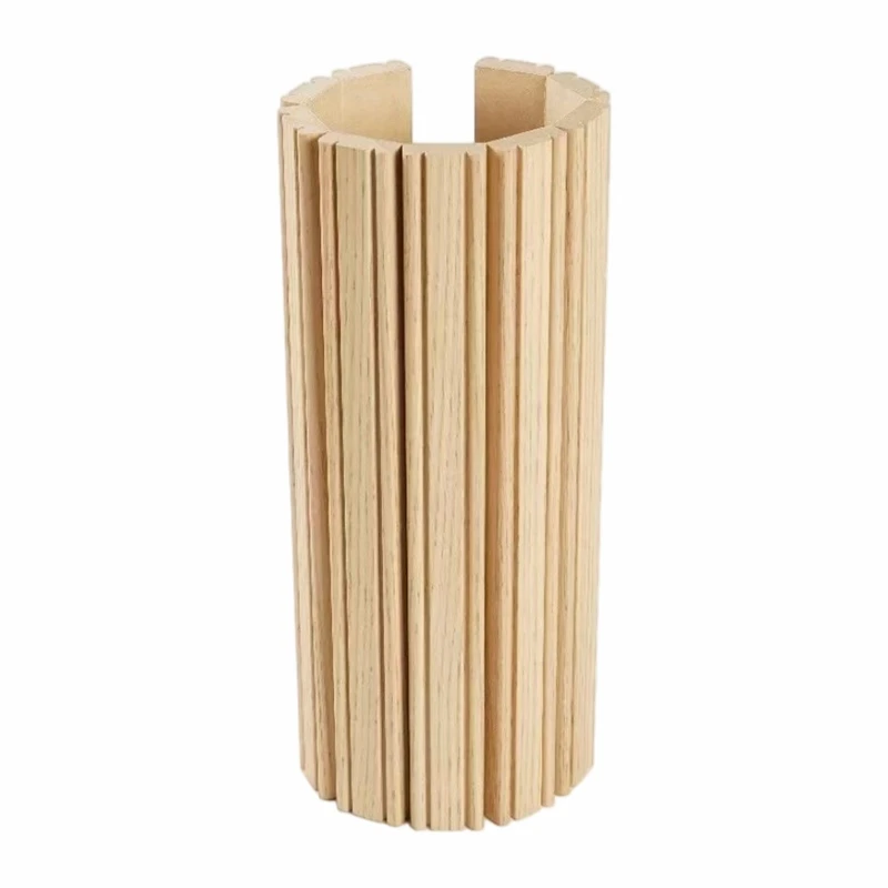 Полукръгла арка Wallboard PVC дървен фурнир